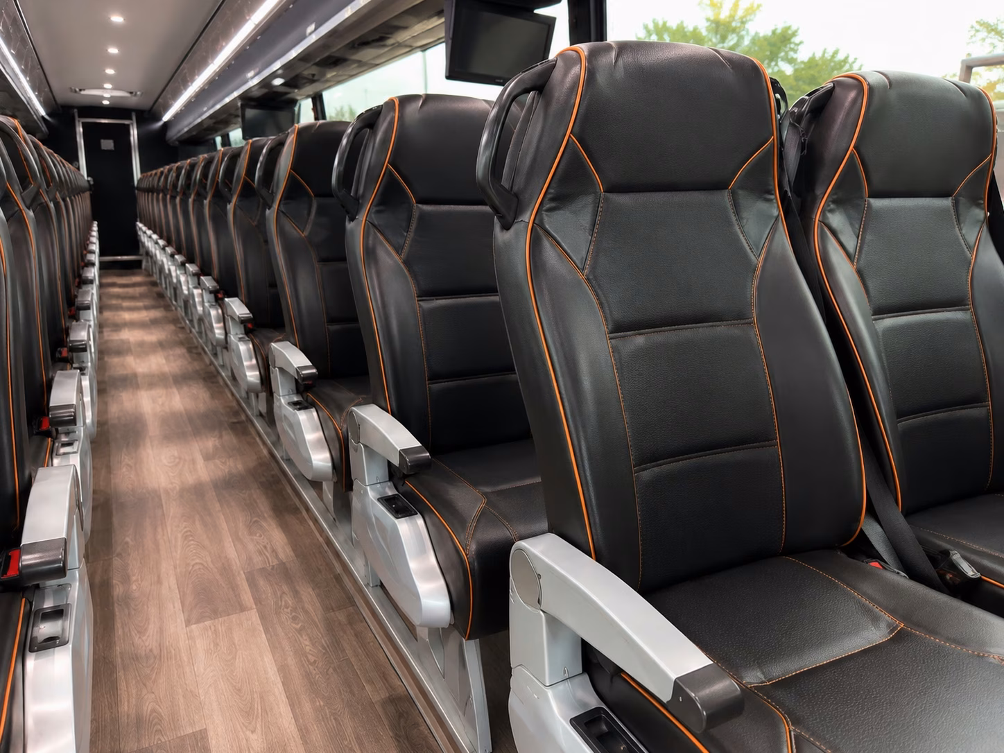 lake charles 56 passenger charter bus rental