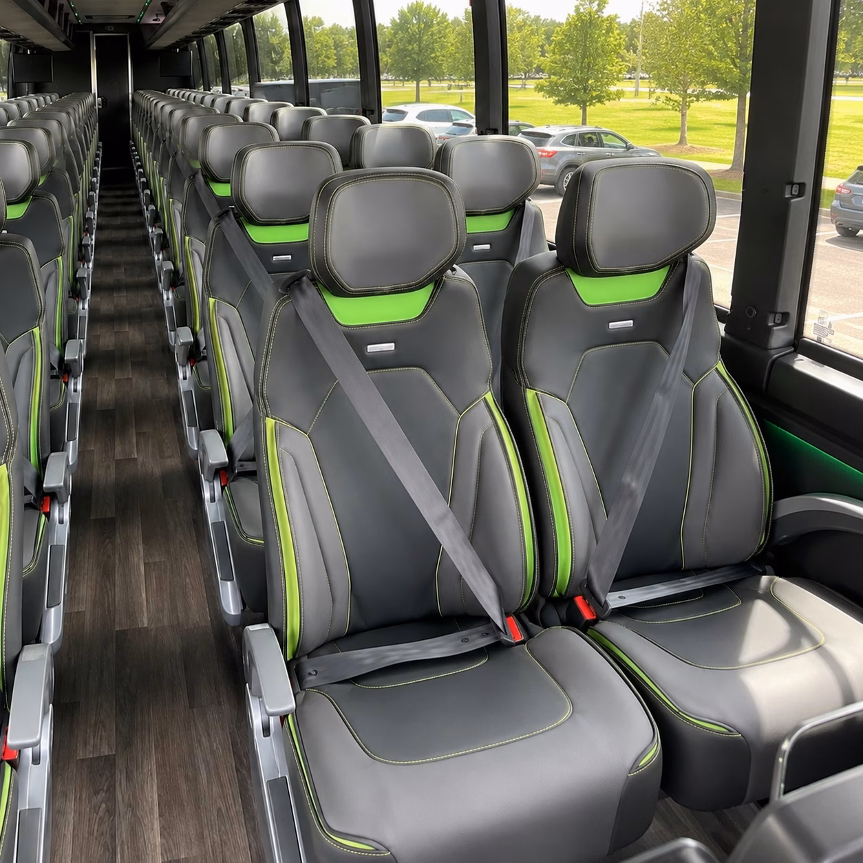 lake charles charter bus rentals to mcneese games at navarre stadium
