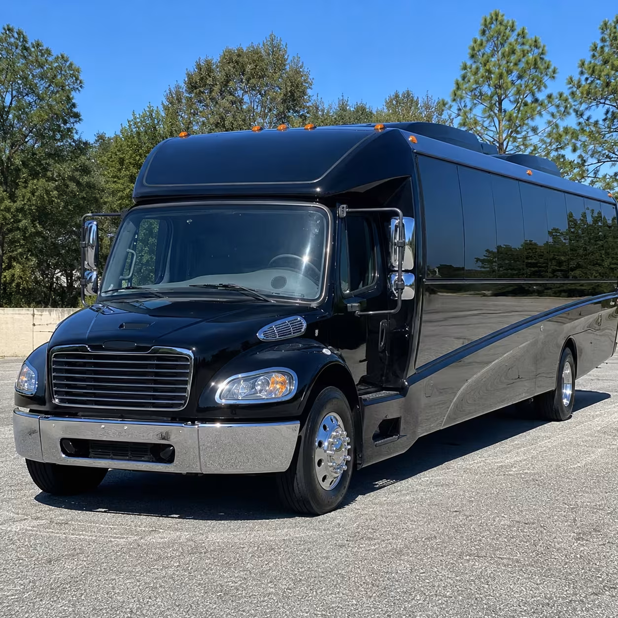 sports team sporting event bus rentals in lake charles